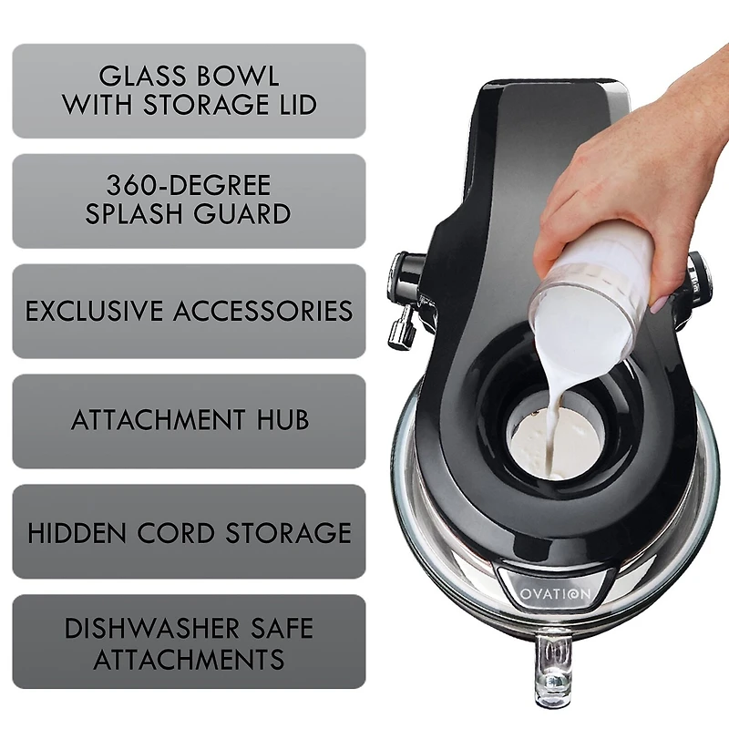 Kenmore Elite Ovation 5 Qt Stand Mixer, 500W