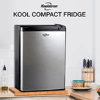 Super Kool 45 Portable Fridge 1.76 Cu Ft 12V Stainless Steel