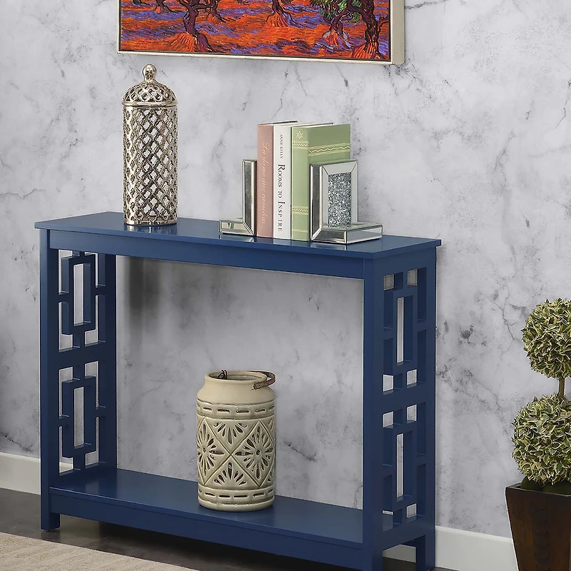 Convenience Concepts Town Square Console Table
