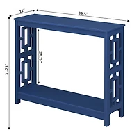Convenience Concepts Town Square Console Table