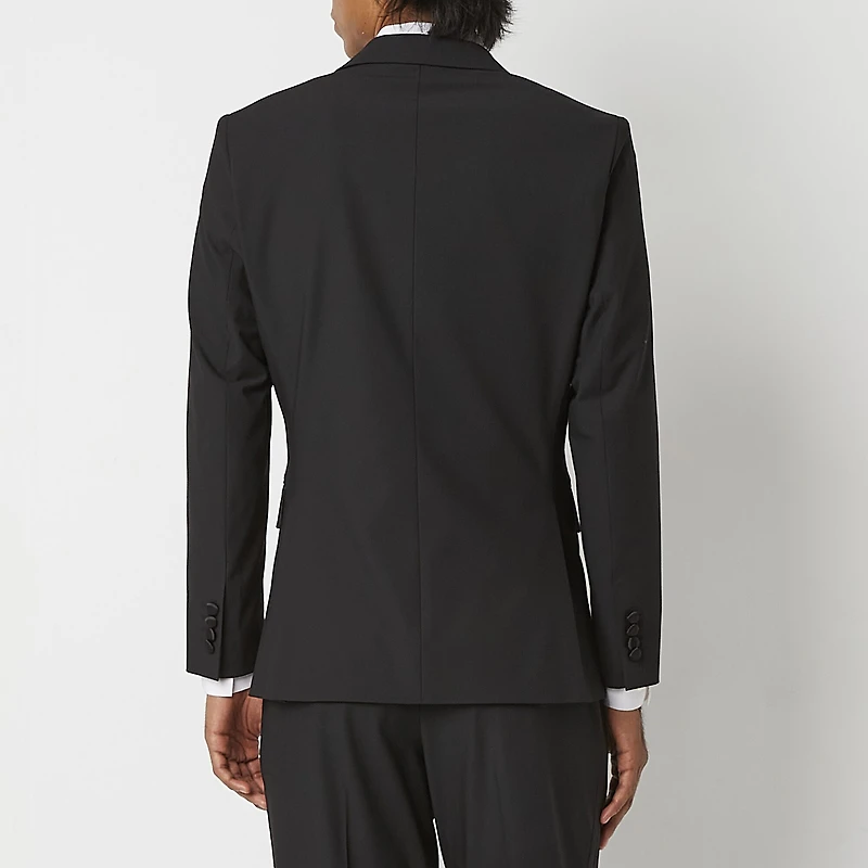 J. Ferrar Mens Ultra Comfort Tux Stretch Fabric Classic Fit Tuxedo Jacket