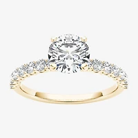 1 CT.T.W. Natural Round Diamond 14K Gold Engagement Ring