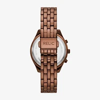 Relic By Fossil Everly Womens Brown Bracelet Watch Zr16010