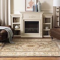 Safavieh Courtney Floral Hand Tufted Wool Indoor Rectangular Accent Rug
