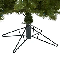 Nearly Natural Faux 6 1/2 Foot Pre-Lit Spruce Christmas Tree