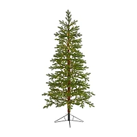 Nearly Natural Faux 6 1/2 Foot Pre-Lit Fir Christmas Tree