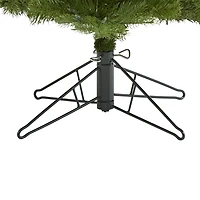 Nearly Natural Vienna Faux 7 Foot Pre-Lit Fir Christmas Tree