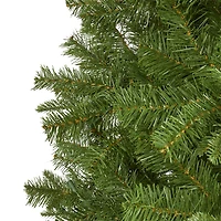 Nearly Natural Faux / Foot Pre-Lit Spruce Christmas Tree