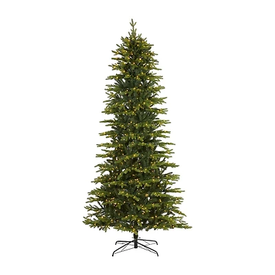 Nearly Natural Belgium Look Faux Foot Pre-Lit Fir Christmas Tree