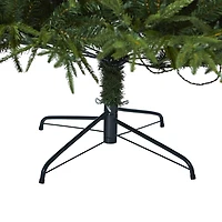Nearly Natural Mountain Natural Look Faux 7 1/2 Foot Pre-Lit Fir Christmas Tree