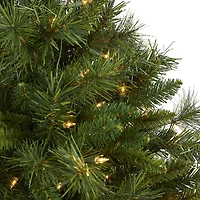 Nearly Natural Mixed 3 Foot Pre-Lit Pine Christmas Tree