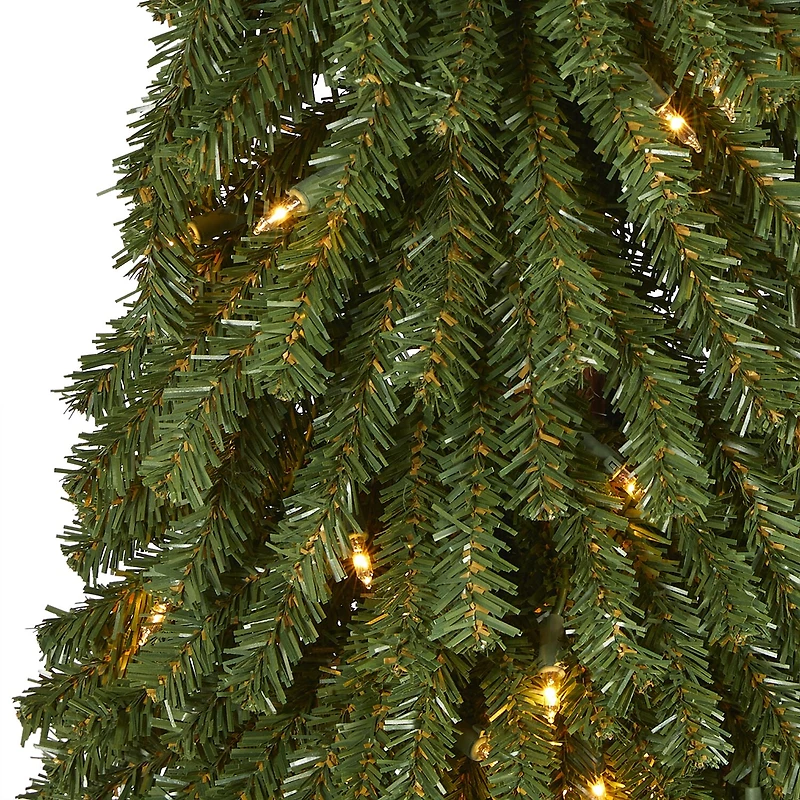Nearly Natural Grand 3 Foot Pre-Lit Christmas Tree