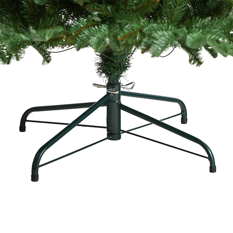 Nearly Natural Faux Foot Pre-Lit Fir Christmas Tree