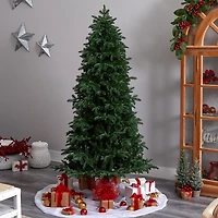 Nearly Natural Faux Foot Pre-Lit Fir Christmas Tree