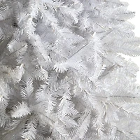 Nearly Natural Slim White Faux Foot Pre-Lit Christmas Tree