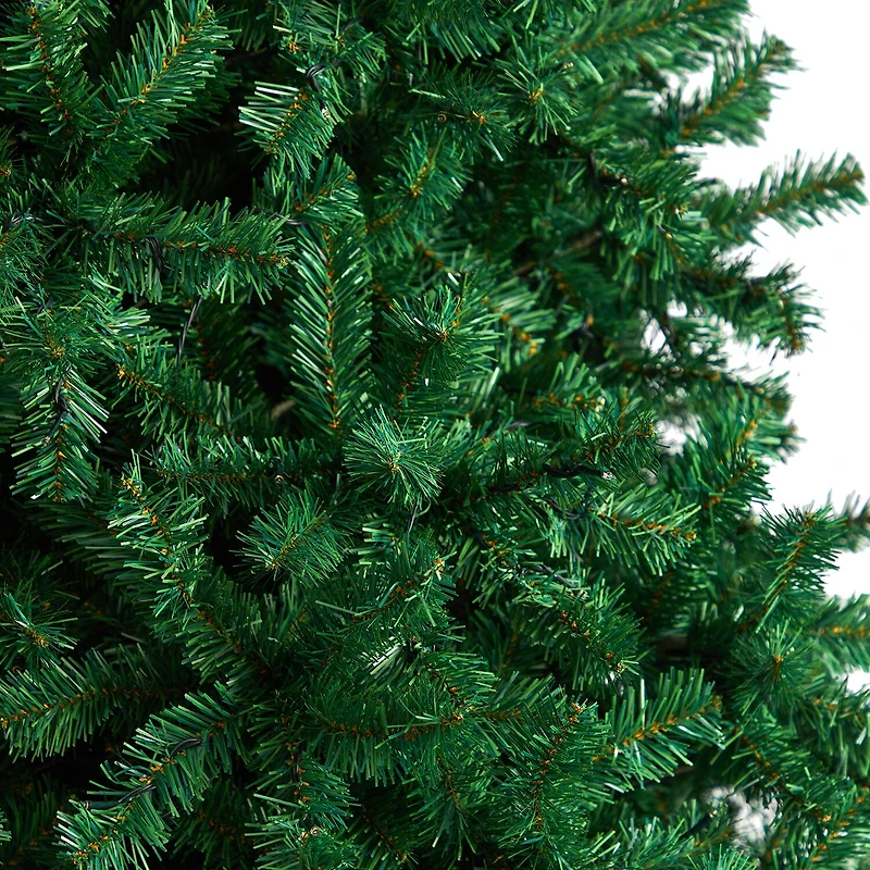 Nearly Natural Faux 10 Foot Pre-Lit Christmas Tree