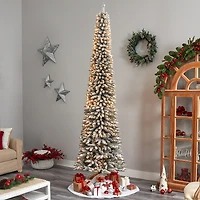 Nearly Natural Faux Foot Pre-Lit Christmas Tree