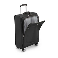 Skyway Everett Inch Softside Lightweight Checked Spinner Luggage