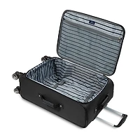 Skyway Everett Inch Softside Lightweight Checked Spinner Luggage