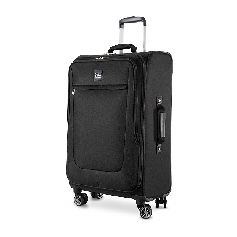 Skyway Everett Inch Softside Lightweight Checked Spinner Luggage