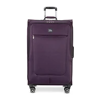 Skyway Everett 28 Inch Softside Lightweight Checked Spinner Luggage
