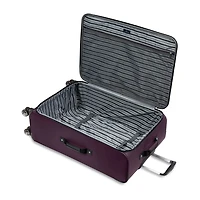Skyway Everett 28 Inch Softside Lightweight Checked Spinner Luggage