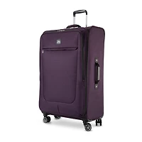 Skyway Everett 28 Inch Softside Lightweight Checked Spinner Luggage
