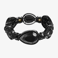 Mixit Black Womens Black Stretch Bracelet