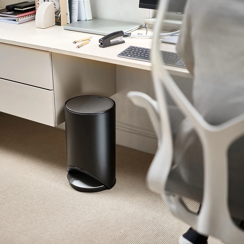 Joseph Arc Slimline Pedal 10L Trash Can