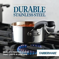 Farberware Brilliance Stainless Steel -qt. Sauce Pan
