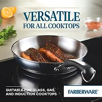 Farberware Brilliance Stainless Steel 10" Frying Pan