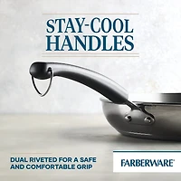 Farberware Brilliance Stainless Steel 12.25" Frying Pan