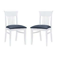 Linon Florence 2-pc. Upholstered Dining Chair