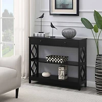 Convenience Concepts Diamond 1-Drawer Console Table