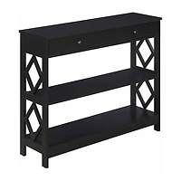 Convenience Concepts Diamond 1-Drawer Console Table