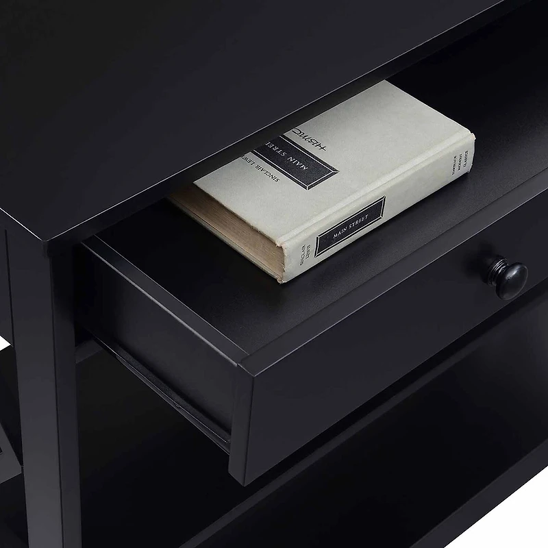 Convenience Concepts Diamond 1-Drawer Console Table
