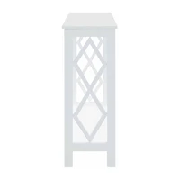 Diamond Console Table