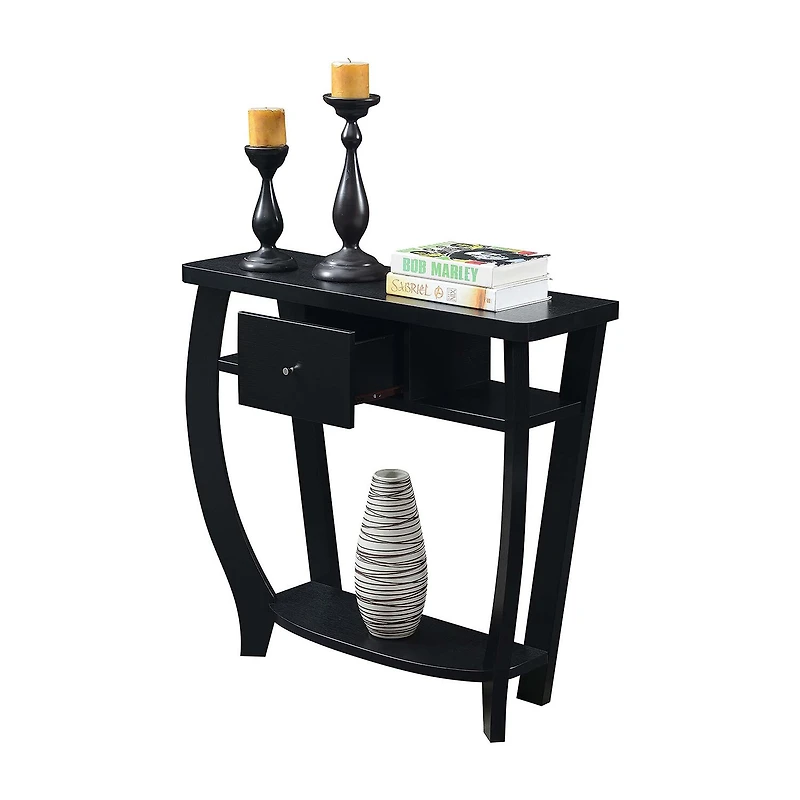 Convenience Concepts Newport Dorchester 1-Drawer Console Table