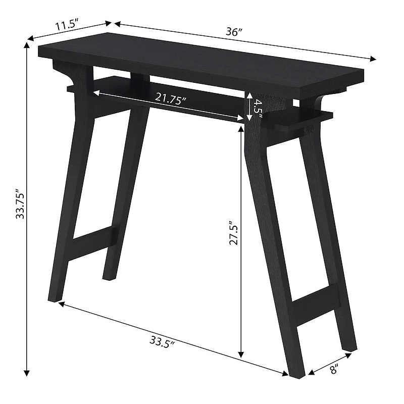 Convenience Concepts Newport Lynda Console Table