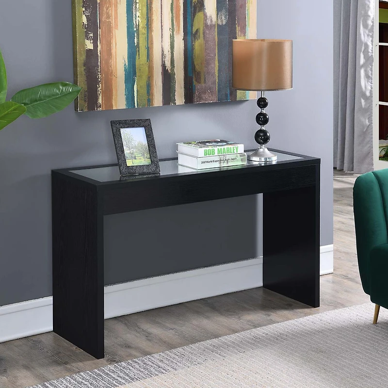 Convenience Concepts Northfield Mirrored Console Table