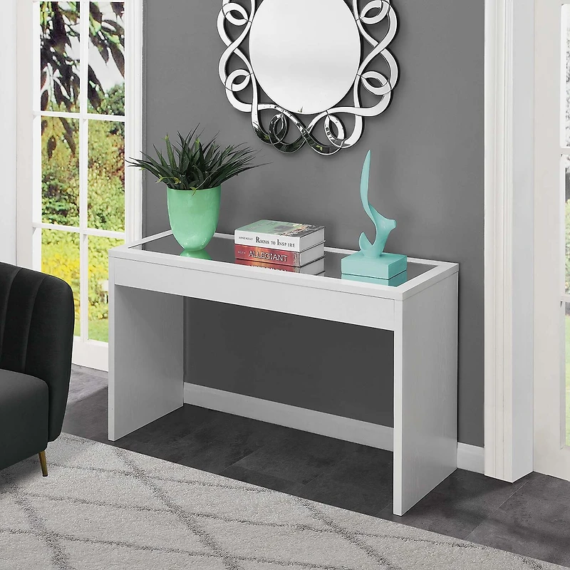 Convenience Concepts Northfield Mirrored Console Table