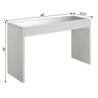 Convenience Concepts Northfield Mirrored Console Table