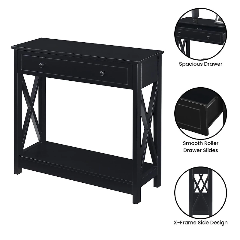 Convenience Concepts Oxford 1-Drawer Console Table