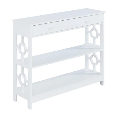 Convenience Concepts Ring 1-Drawer Console Table
