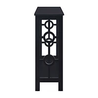 Ring Console Table With Shelf