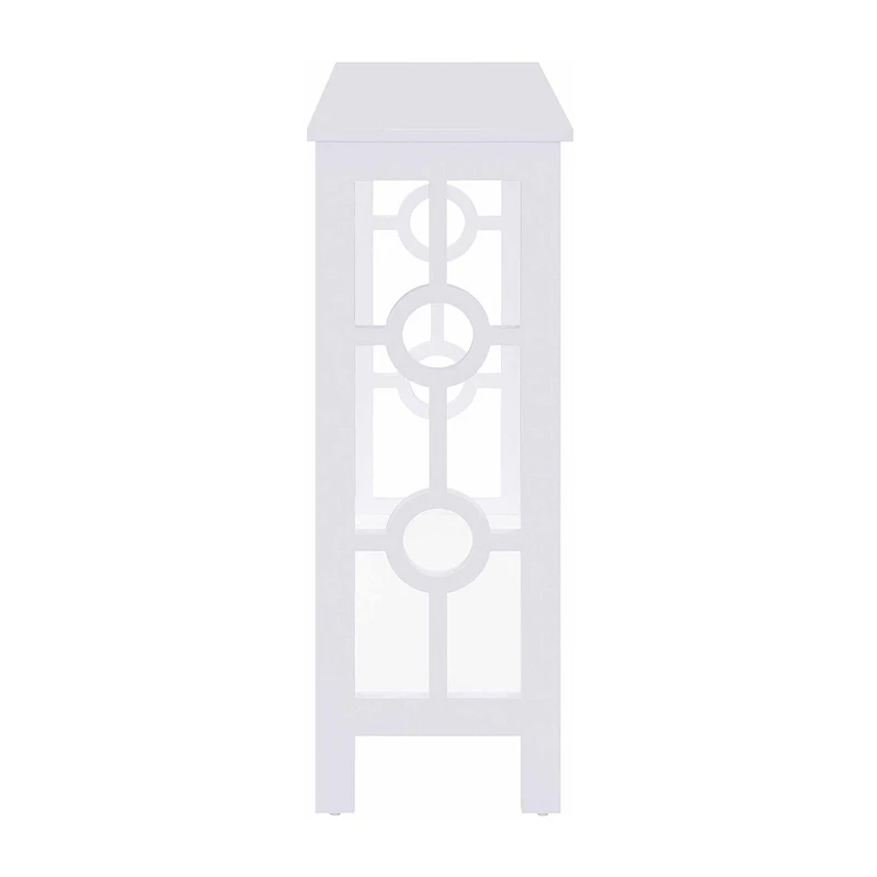 Ring Console Table With Shelf