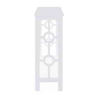 Ring Console Table With Shelf