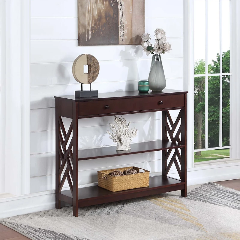 Convenience Concepts Titan 1-Drawer Console Table