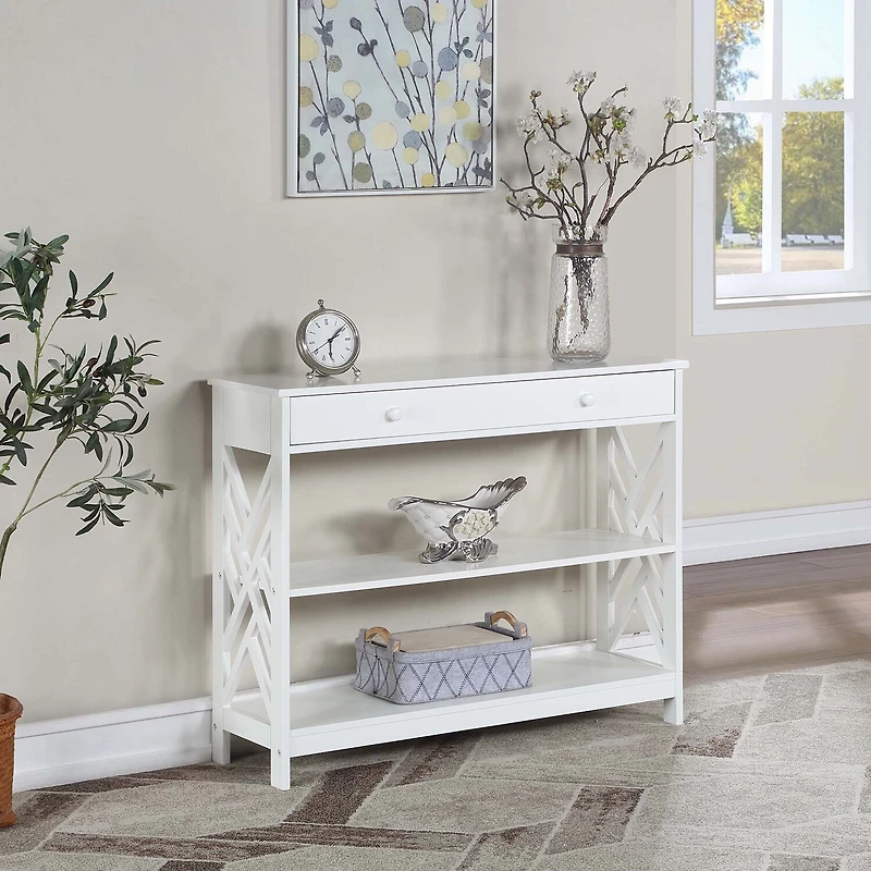 Convenience Concepts Titan 1-Drawer Console Table