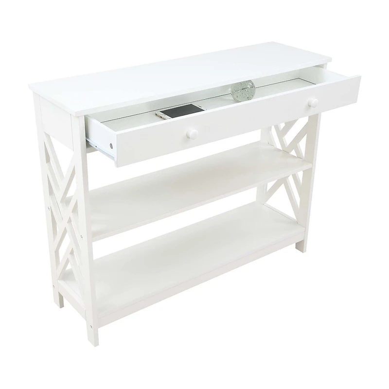 Convenience Concepts Titan 1-Drawer Console Table